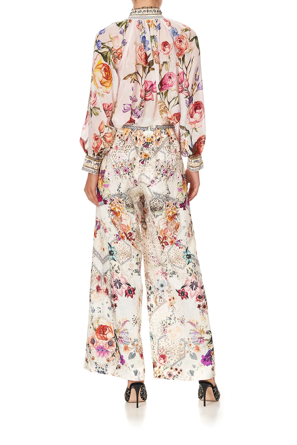 PAPERBAG WAIST WIDE LEG PANT SEW IN LOVE - Image 2