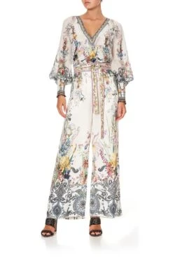 PAPERBAG WAIST WIDE LEG PANT TRUE ROMANCE -Vivid Couture CAMILLA 00011386 PAPERBAG WAIST WIDE LEG PANT TRUE ROMANCE 2 c44ce4d1 7b51 49e0 8152 74a39ea3f15c