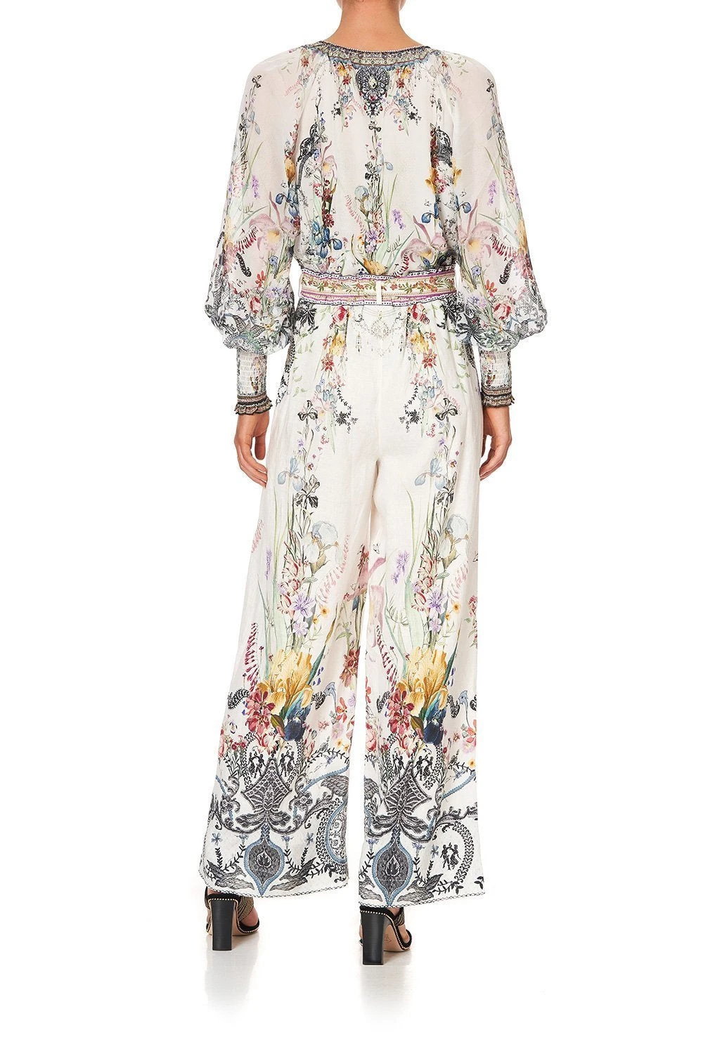 PAPERBAG WAIST WIDE LEG PANT TRUE ROMANCE - Image 2