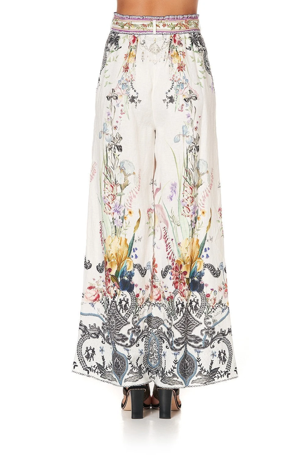 PAPERBAG WAIST WIDE LEG PANT TRUE ROMANCE - Image 7