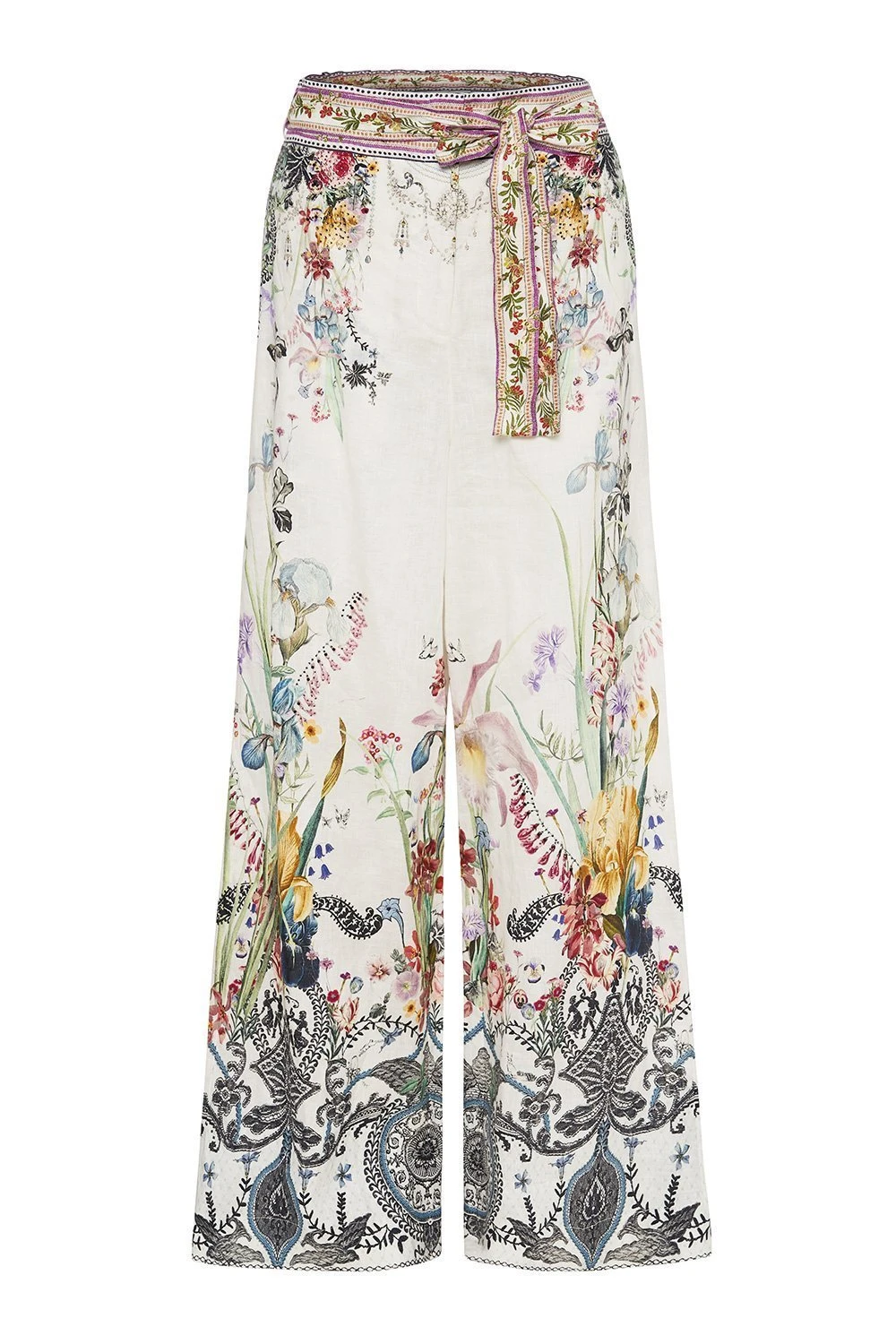 PAPERBAG WAIST WIDE LEG PANT TRUE ROMANCE - Image 3