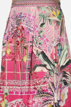 TUCK FRONT PANT GLASSHOUSE ROMANCE 13 TUCK FRONT PANT GLASSHOUSE ROMANCE -Vivid Couture CAMILLA 00013426 TUCK FRONT PANT GLASSHOUSE ROMANCE 5