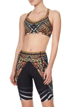 PANELLED ACTIVE BRA LOST PARADISE -Vivid Couture CAMILLA 00014094 PANELLED ACTIVE BRA LOST PARADISE 4