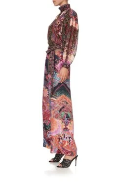 PAPERBAG WAIST WIDE LEG PANT SWINGING SIXTIES -Vivid Couture CAMILLA 00014141 PAPERWAIST WIDE LEG PANT SWINGING SIXTIES 2