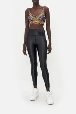 ACTIVE LEGGING WITH FRONT HEM ZIP SHES GOT GRACE