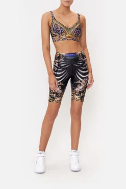 V-NECK ACTIVE CROP SHES GOT GRACE