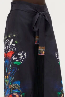 PAPERBAG WAIST WIDE LEG PANT FLUTTER BY -Vivid Couture CAMILLA 00017084 PAPERBAG WAIST WIDE LEG PANT FLUTTER BY 5