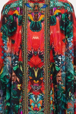 LAYER WITH CB PANEL IN A FLUTTER -Vivid Couture CAMILLA 00017526 LAYER WITH CB PANEL IN A FLUTTER 5