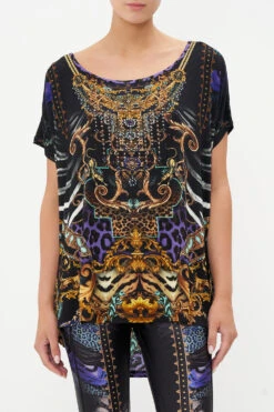 LOOSE FIT TEE SHES GOT GRACE -Vivid Couture CAMILLA 00018385 LOOSE FIT TEE SHES GOT GRACE 4