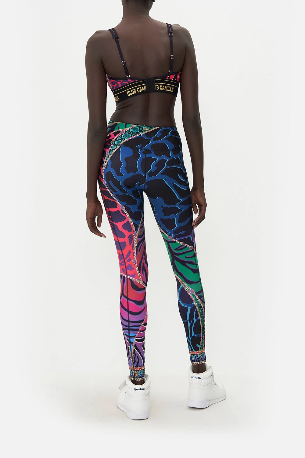 ACTIVE LEGGING WITH SIDE POCKET UNDER THE NEON SUN - Image 2