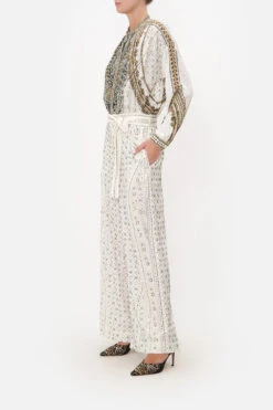 PAPERBAG WAIST WIDE LEG PANT LUXE ESPIRITU -Vivid Couture CAMILLA 00019939 PAPERBAG WAIST WIDE LEG PANT LUXE ESPIRITU 2