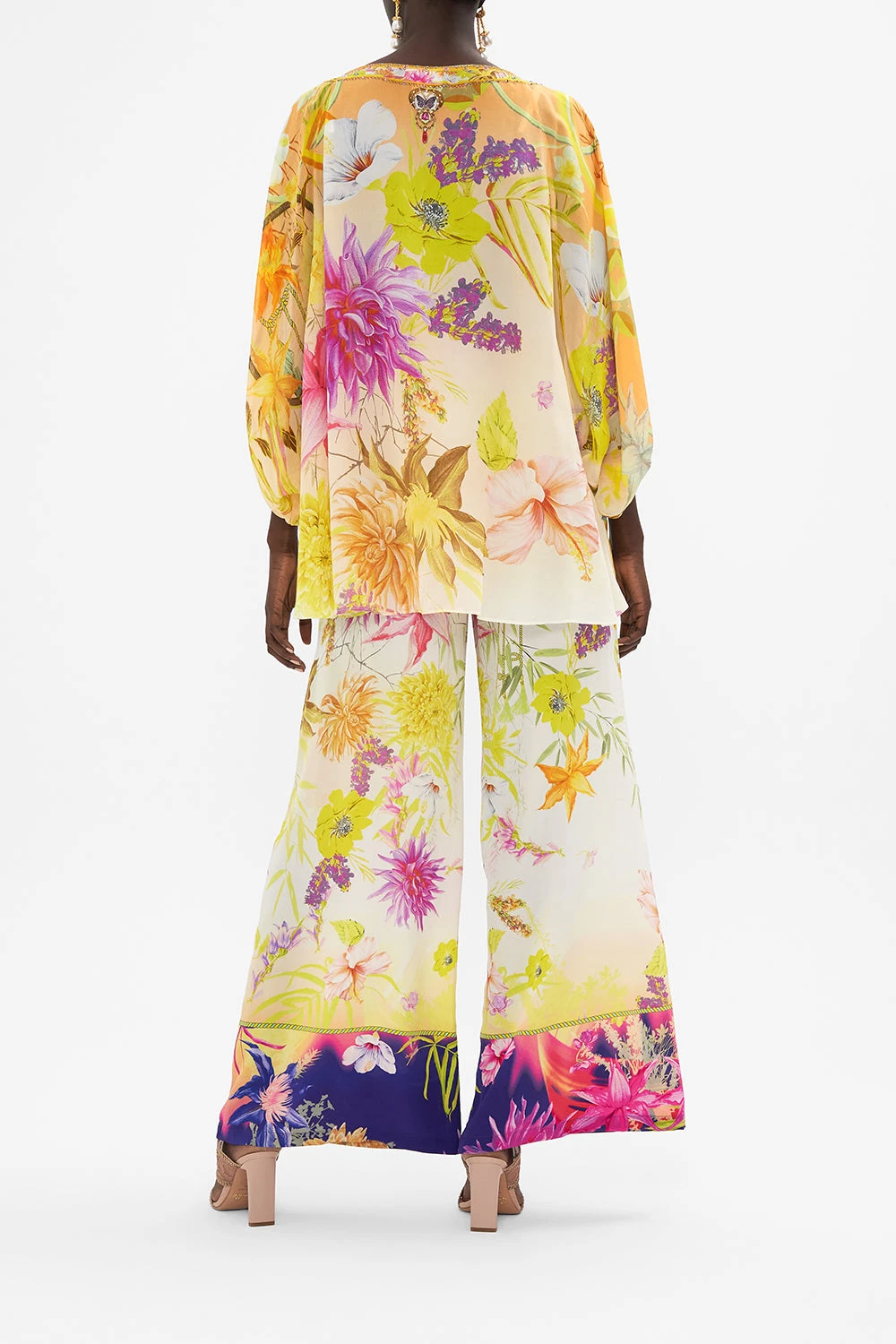 RAGLAN SLEEVE BLOUSE WITH CUFF HOW DOES YOUR GARDEN GROW - Image 2