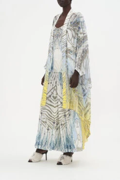 HIGH LOW DRAPED LAYER MOON AND BACK -Vivid Couture CAMILLA 00020421 HIGH LOW DRAPED LAYER MOON AND BACK 2