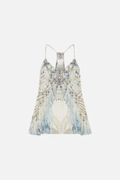 T BACK SHOESTRING TOP MOON AND BACK -Vivid Couture CAMILLA 00020423 T BACK SHOESTRING TOP MOON AND BACK GHOST