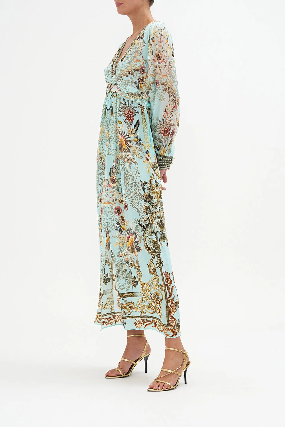 TWIST FRONT LONG DRESS ADIEU YESTERDAY 6 TWIST FRONT LONG DRESS ADIEU YESTERDAY - Image 4