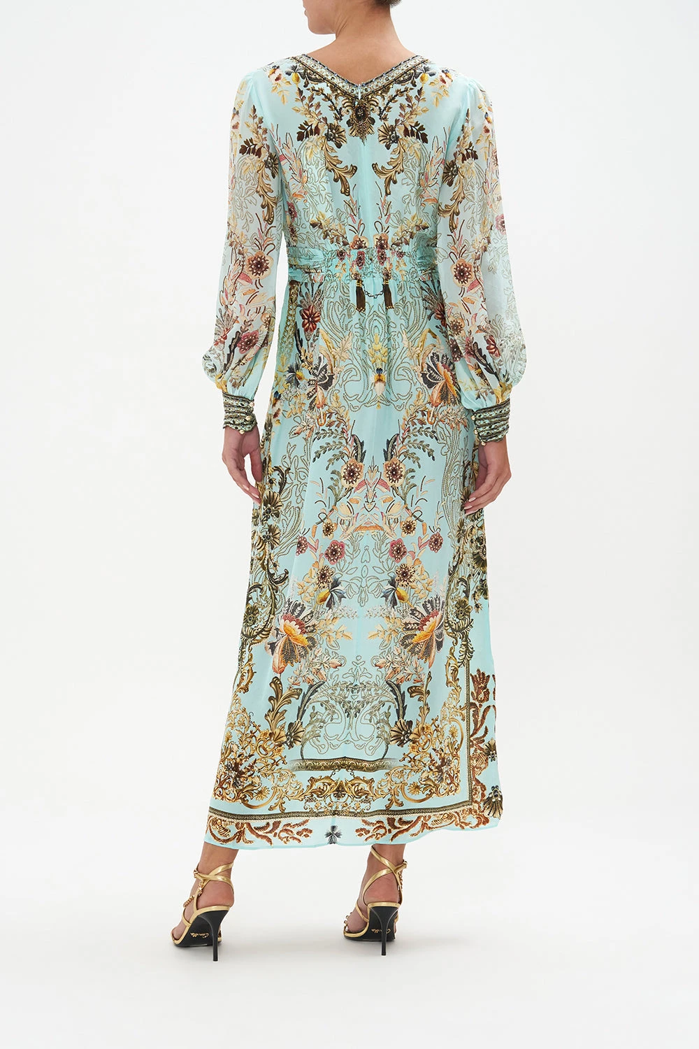 TWIST FRONT LONG DRESS ADIEU YESTERDAY 4 TWIST FRONT LONG DRESS ADIEU YESTERDAY - Image 2