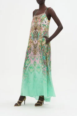 LONG PANEL SLIP DRESS LOST CITY -Vivid Couture CAMILLA 00020513 LONG PANEL SLIP DRESS LOST CITY 2