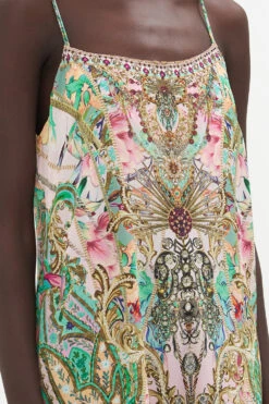 LONG PANEL SLIP DRESS LOST CITY -Vivid Couture CAMILLA 00020513 LONG PANEL SLIP DRESS LOST CITY 5