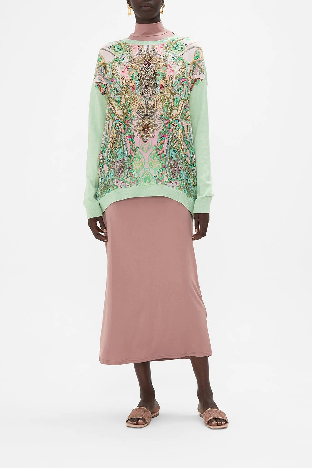 LONG SLEEVE JUMPER WITH PRINT FRONT LOST CITY - Image 7