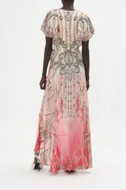 FRILL SLEEVE LONG DRESS STARSHIP SISTAS -Vivid Couture CAMILLA 00020578 FRILL SLEEVE LONG DRESS STARSHIP SISTAS 3