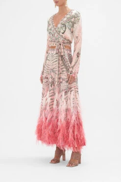 LONG SLEEVE WRAP TOP STARSHIP SISTAS -Vivid Couture CAMILLA 00020592 LONG SLEEVE WRAP TOP STARSHIP SISTAS 2