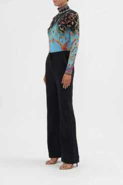 JERSEY TURTLENECK WHAT LIES BENEATH -Vivid Couture CAMILLA 00020614 JERSEY TURTLENECK WHAT LIES BENEATH 2