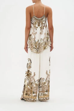 HALTER TOP WITH HARDWARE ROAD TO RICHESSE -Vivid Couture CAMILLA 00020628 HALTER TOP WITH HARDWARE ROAD TO RICHESSE 3