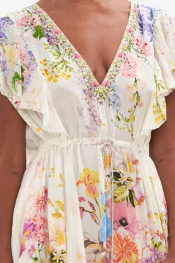 ALL OVER RUFFLE DRESS SUNLIGHT SYMPHONY 13 ALL OVER RUFFLE DRESS SUNLIGHT SYMPHONY -Vivid Couture CAMILLA 00020649 ALL OVER RUFFLE DRESS SUNLIGHT SYMPHONY 5