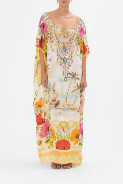 ROUND NECK KAFTAN SUNLIGHT SYMPHONY