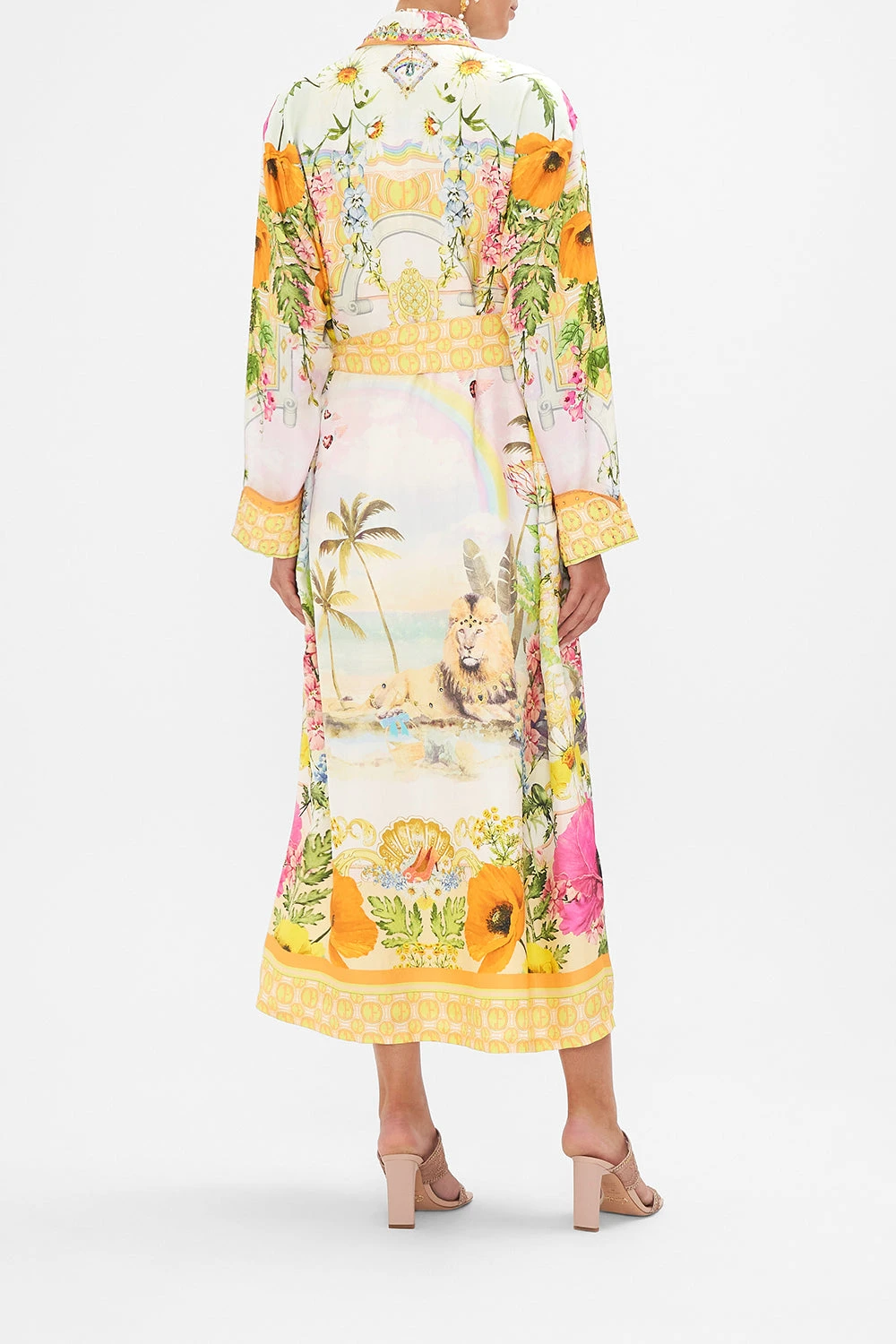 LONG ROBE WITH TIE SUNLIGHT SYMPHONY 4 LONG ROBE WITH TIE SUNLIGHT SYMPHONY - Image 2