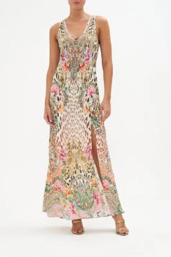 BIAS CUT TANK DRESS QUEEN ATLANTIS