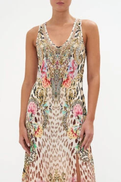 BIAS CUT TANK DRESS QUEEN ATLANTIS -Vivid Couture CAMILLA 00020691 BIAS CUT TANK DRESS QUEEN ATLANTIS 4