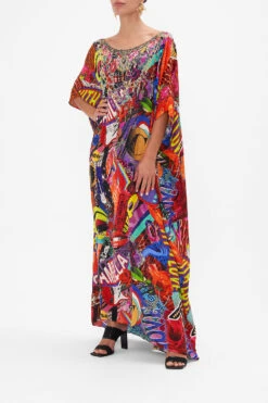 ROUND NECK KAFTAN RADICAL REBIRTH -Vivid Couture CAMILLA 00020751 RADICAL REBIRTH ROUND NECK KAFTAN 2