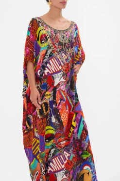 ROUND NECK KAFTAN RADICAL REBIRTH -Vivid Couture CAMILLA 00020751 RADICAL REBIRTH ROUND NECK KAFTAN 4