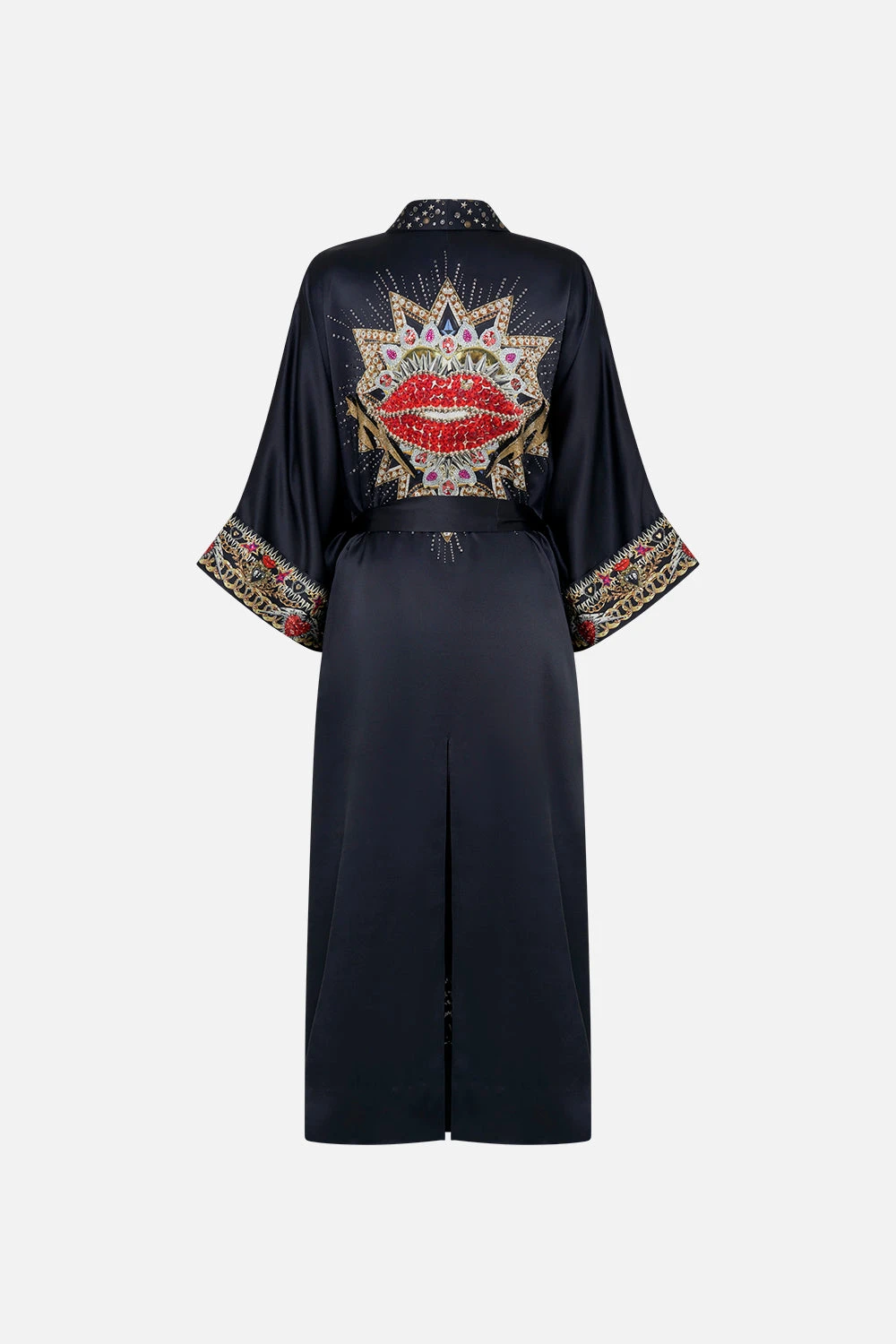 LONG ROBE WITH NARROW COLLAR RADICAL REBIRTH - Image 8
