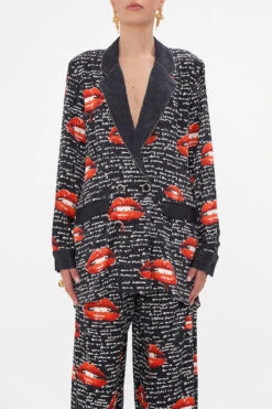 DOUBLE BREASTED SOFT JACKET CHAOS MAGIC -Vivid Couture CAMILLA 00020776 DOUBLE BREASTED SOFT JACKET CHAOS MAGIC 4