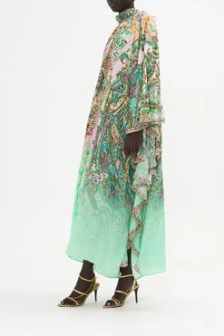 HIGH NECK RUFFLE KAFTAN LOST CITY -Vivid Couture CAMILLA 00020804 HIGH NECK RUFFLE KAFTAN LOST CITY 2