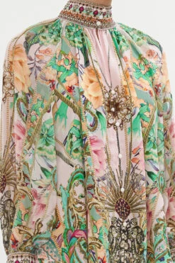 RAGLAN BUTTON UP SHIRT LOST CITY -Vivid Couture CAMILLA 00020806 RAGLAN BUTTON UP SHIRT LOST CITY 5