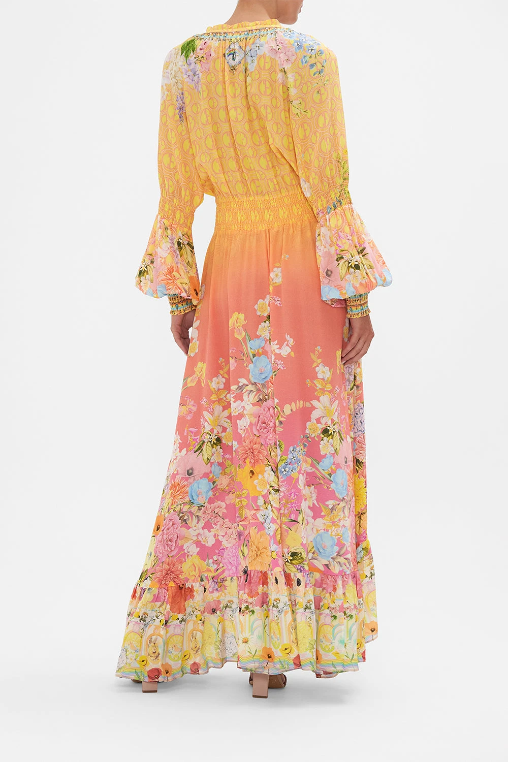 BLOUSON SLEEVE WRAP DRESS SOLAR FLARE 4 BLOUSON SLEEVE WRAP DRESS SOLAR FLARE - Image 2