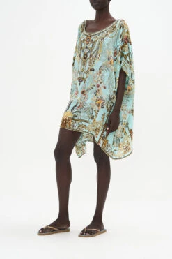 SHORT ROUND NECK KAFTAN ADIEU YESTERDAY -Vivid Couture CAMILLA 00021005 SHORT ROUND NECK KAFTAN ADIEU YESTERDAY 2