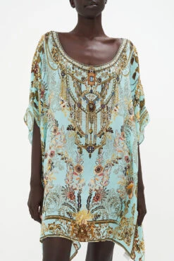 SHORT ROUND NECK KAFTAN ADIEU YESTERDAY -Vivid Couture CAMILLA 00021005 SHORT ROUND NECK KAFTAN ADIEU YESTERDAY 4