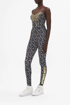 V NECK CATSUIT LEOS SKY 11 V NECK CATSUIT LEOS SKY -Vivid Couture CAMILLA 00021398 V NECK CATSUIT LEOS SKY 2