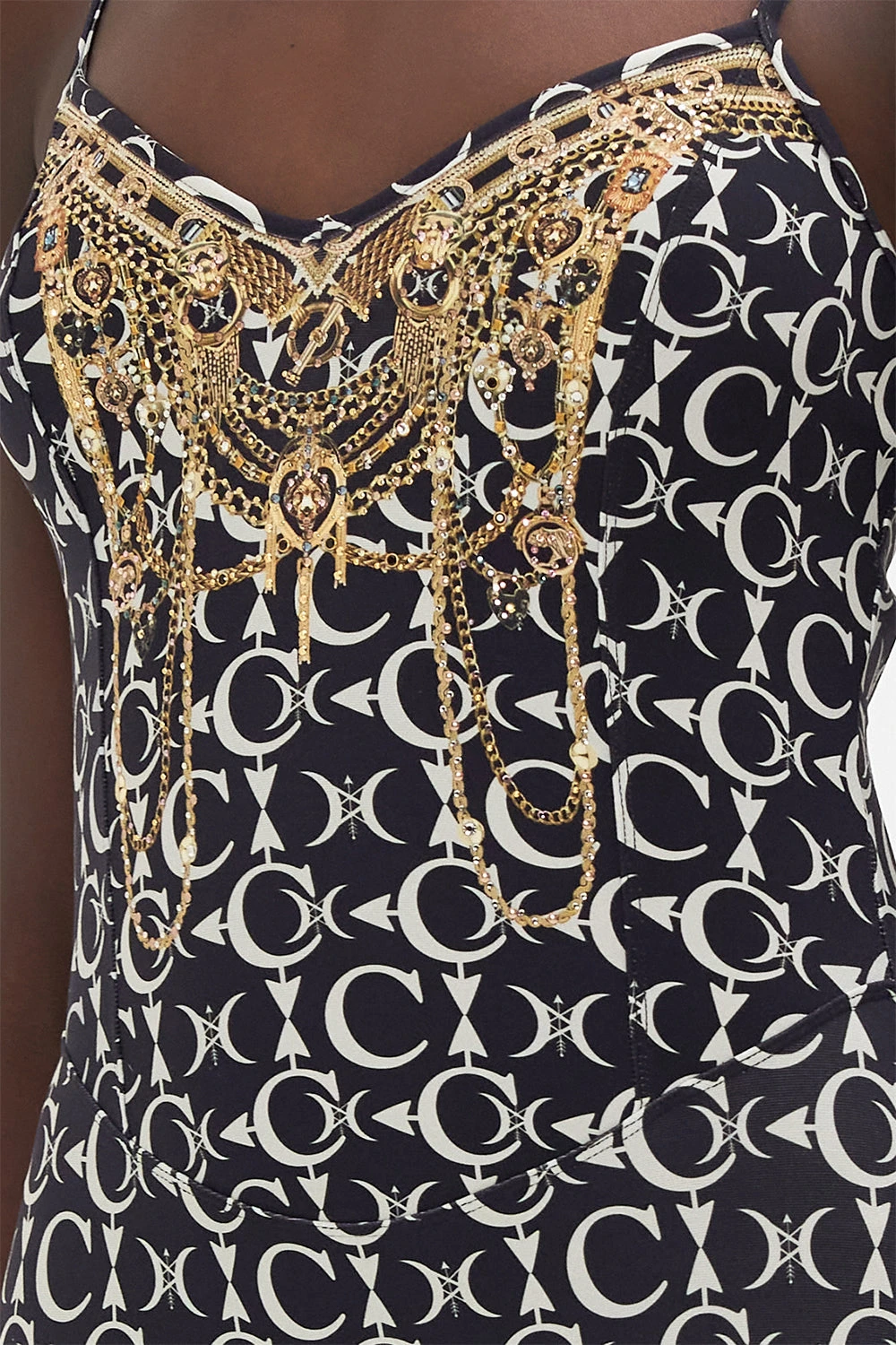 V NECK CATSUIT LEOS SKY 8 V NECK CATSUIT LEOS SKY - Image 6