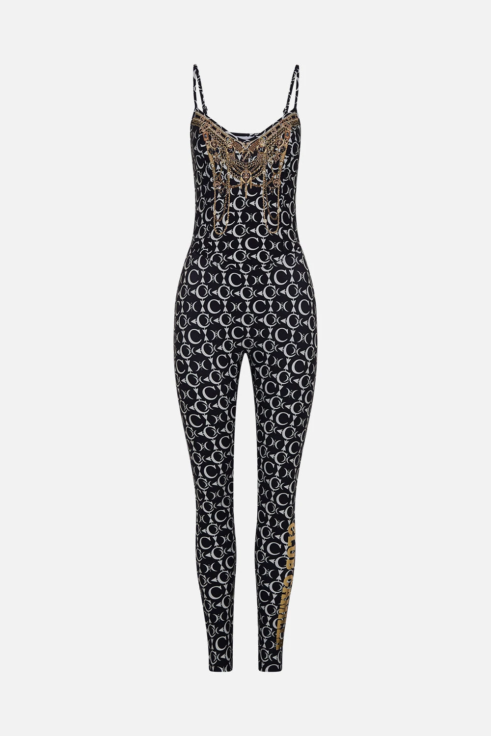 V NECK CATSUIT LEOS SKY 5 V NECK CATSUIT LEOS SKY - Image 3