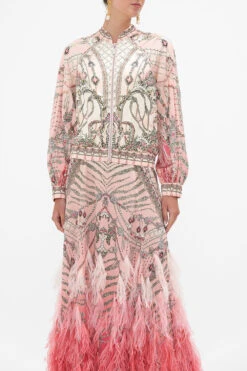 PANELLED SLEEVE BLOUSON BOMBER STARSHIP SISTAS -Vivid Couture CAMILLA 00021658 PANELLED SLEEVE BLOUSON BOMBER STARSHIP SISTAS 4