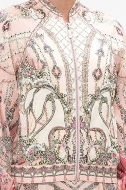 PANELLED SLEEVE BLOUSON BOMBER STARSHIP SISTAS -Vivid Couture CAMILLA 00021658 PANELLED SLEEVE BLOUSON BOMBER STARSHIP SISTAS 5