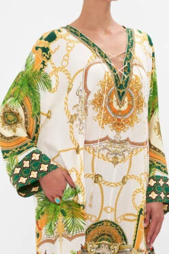 METAL EYELET KAFTAN MY SWEET DEVOTION -Vivid Couture CAMILLA 00022006 MY SWEET DEVOTION METAL EYELET KAFTAN 5