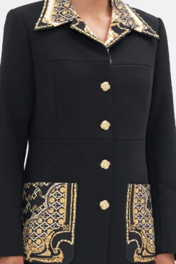 BUTTON FRONT COAT TETHER ME NOT -Vivid Couture CAMILLA 00022028 BUTTON FRONT COAT TETHER ME NOT 5