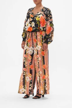 BLOUSON BLOUSE WITH NECK TIE SECRET HISTORY -Vivid Couture CAMILLA 00022068 BLOUSON BLOUSE WITH NECK TIE SECRET HISTORY 4