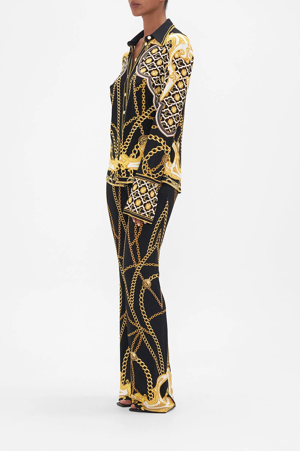 FITTED JERSEY SHIRT TETHER ME NOT 4 FITTED JERSEY SHIRT TETHER ME NOT - Image 2